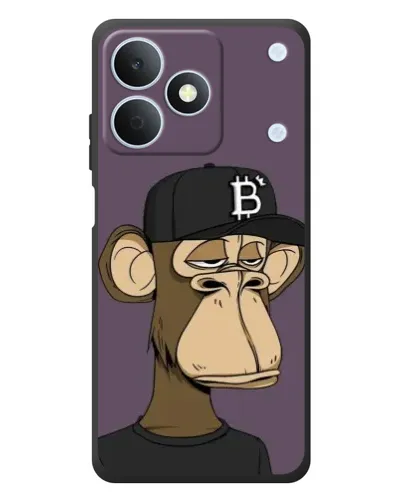 Чохол для Realme Note 80 з картинкою «Bored Ape в кепці»
