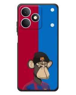 Чохол для Realme Note 80 з картинкою «Bored Ape — фанат Барси»