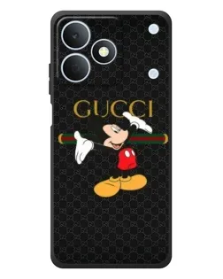 Чехол для Realme Note 80 с картинкой «Микки Маус Gucci»