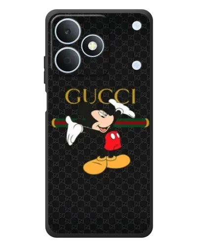 Чехол для Realme Note 80 с картинкой «Микки Маус Gucci»