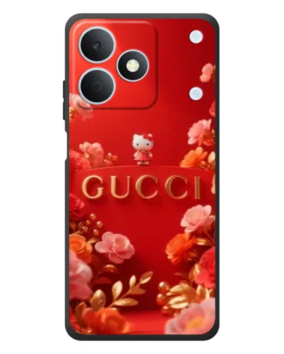 Чехол для Realme Note 80 с картинкой «Gucci — золотой сад»