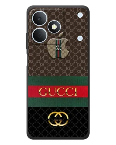 Чехол для Realme Note 80 с картинкой «Gucci — брендированный десерт»