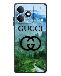 Чехол для Realme Note 80 с картинкой «Gucci — горный пейзаж»