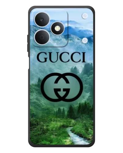 Чехол для Realme Note 80 с картинкой «Gucci — горный пейзаж»
