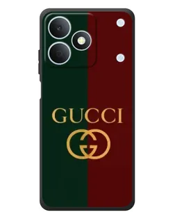 Чехол для Realme Note 80 с картинкой «Gucci — темно-зеленый градиент»