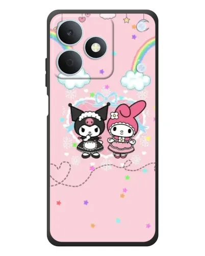 Чохол для Realme Note 80 з картинкою «My Melody та Kuromi»