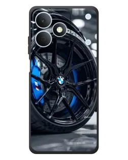 Чехол для Realme Note 80 с картинкой «Колесо BMW вблизи»