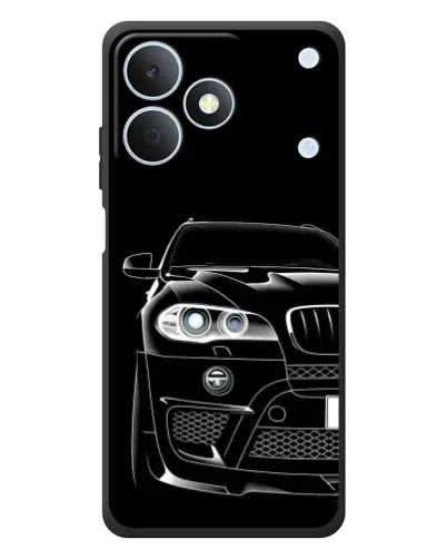 Чехол для Realme Note 80 с картинкой «Темный силуэт BMW» Чехол для Realme Note 80 с картинкой «Темный силуэт BMW»