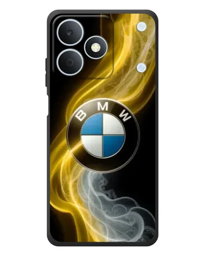Чехол для Realme Note 80 с картинкой «Золотистый дым BMW» Чехол для Realme Note 80 с картинкой «Золотистый дым BMW»