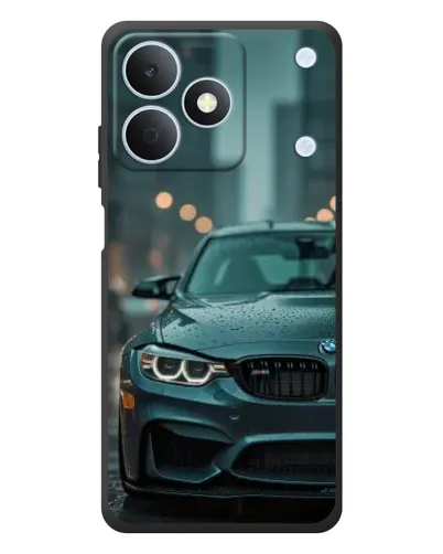 Чехол для Realme Note 80 с картинкой «BMW в огнях города» Чехол для Realme Note 80 с картинкой «BMW в огнях города»
