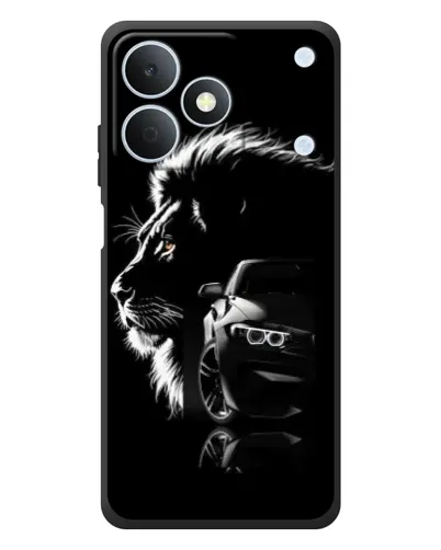 Чехол для Realme Note 80 с картинкой «BMW и лев» Чехол для Realme Note 80 с картинкой «BMW и лев»
