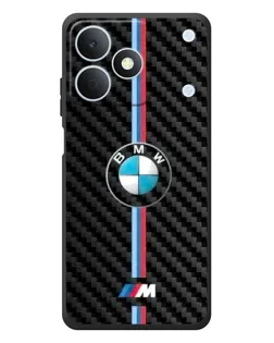 Чехол для Realme Note 80 с картинкой «Эмблема BMW и карбон»