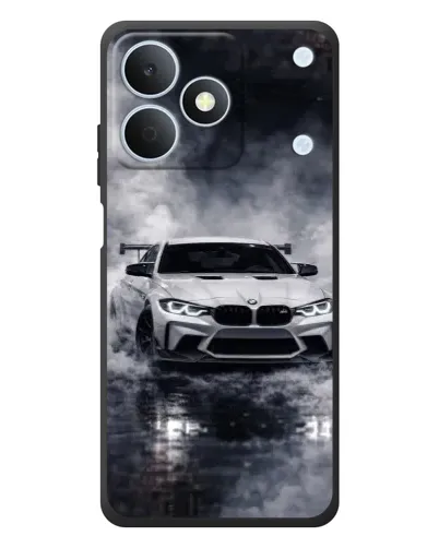 Чехол для Realme Note 80 с картинкой «BMW сквозь туман» Чехол для Realme Note 80 с картинкой «BMW сквозь туман»