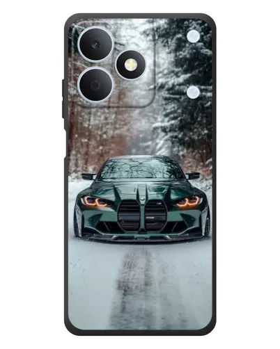 Чехол для Realme Note 80 с картинкой «BMW в зимнем лесу» Чехол для Realme Note 80 с картинкой «BMW в зимнем лесу»