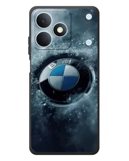 Чехол для Realme Note 80 с картинкой «Логотип BMW — лед»