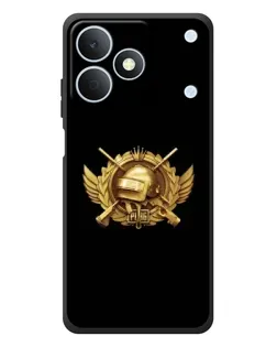 Чохол для Realme Note 80 з картинкою «PUBG — помаранчевий градієнт»