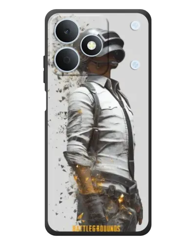 Чохол для Realme Note 80 з картинкою «PUBG — боєць у пилу»