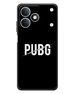 Чохол для Realme Note 80 з картинкою «PUBG — білий логотип»
