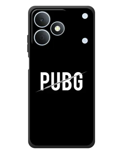 Чохол для Realme Note 80 з картинкою «PUBG — білий логотип»
