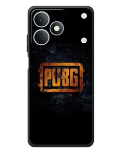 Чохол для Realme Note 80 з картинкою «PUBG — золотий логотип»