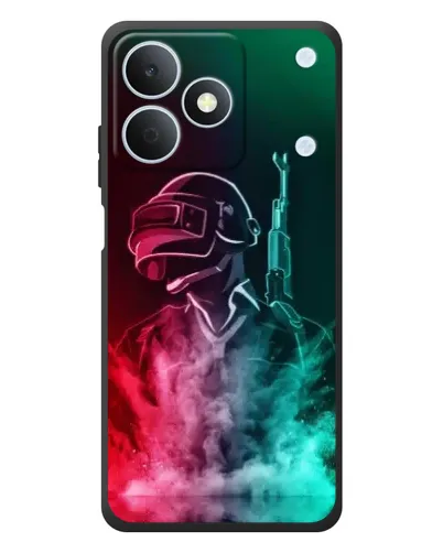 Чохол для Realme Note 80 з картинкою «PUBG — вогняний воїн»