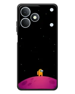 Чохол для Realme Note 80 з картинкою «Самотній герой на планеті»
