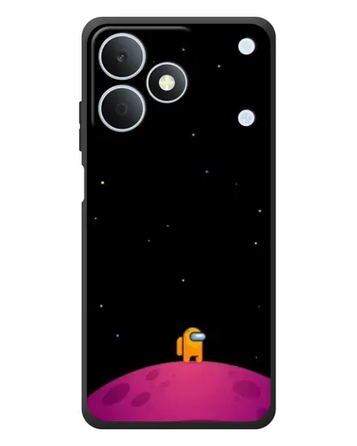 Чохол для Realme Note 80 з картинкою «Самотній герой на планеті»