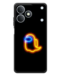 Чохол для Realme Note 80 з картинкою «Among Us неонове сяйво»