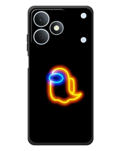 Чохол для Realme Note 80 з картинкою «Among Us неонове сяйво»