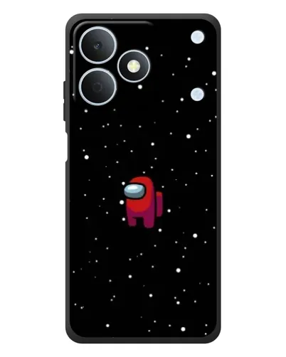 Чохол для Realme Note 80 з картинкою «Червоний Among Us»