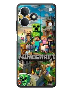 Чохол для Realme Note 80 з картинкою «Замок Minecraft»