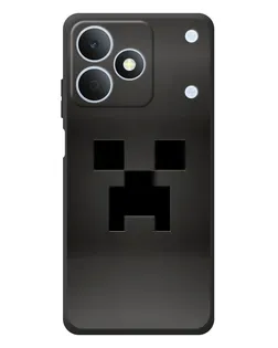 Чехол для Realme Note 80 с картинкой «Черный крипер градиент»