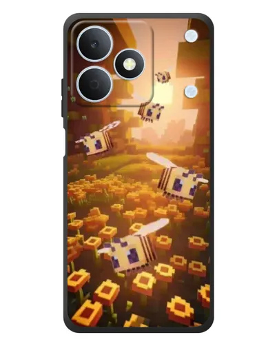 Чехол для Realme Note 80 с картинкой «Поле подсолнухов»