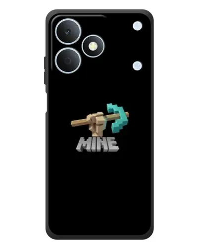 Чехол для Realme Note 80 с картинкой «Алмазная кирка»