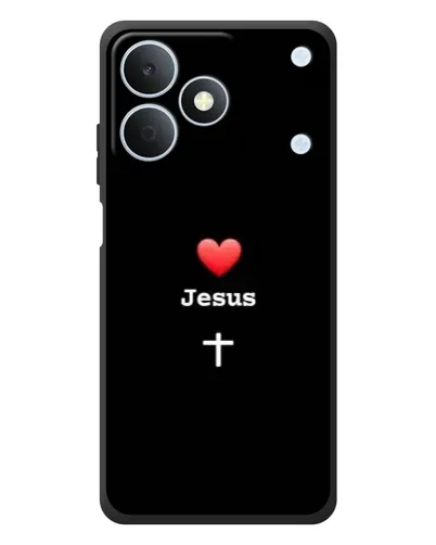 Чохол для Realme Note 80 з картинкою «Серце - Jesus»