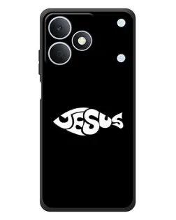 Чехол для Realme Note 80 с картинкой «Рыба Jesus»