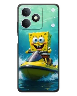 Чехол для Realme Note 80 с картинкой «Спанч Боб на гидроцикле» Чехол для Realme Note 80 с картинкой «Спанч Боб на гидроцикле»