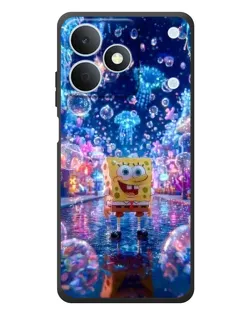 Чехол для Realme Note 80 с картинкой «Неоновый океан»