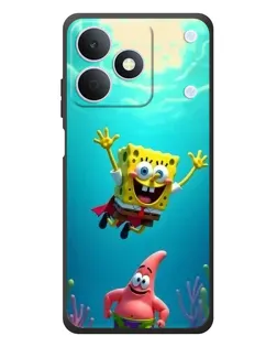 Чохол для Realme Note 80 з картинкою «Спанч Боб під водою»