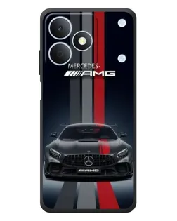 Чехол для Realme Note 80 с картинкой «Mercedes — белый карбон» Чехол для Realme Note 80 с картинкой «Mercedes — белый карбон»