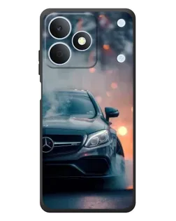 Чехол для Realme Note 80 с картинкой «Mercedes — ночной город» Чехол для Realme Note 80 с картинкой «Mercedes — ночной город»
