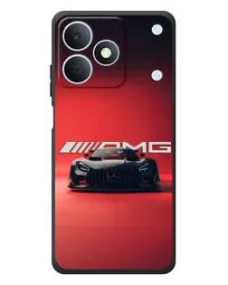 Чехол для Realme Note 80 с картинкой «Mercedes AMG — красная линия»
