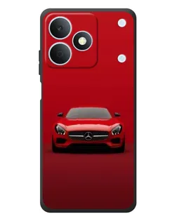 Чехол для Realme Note 80 с картинкой «Красный Mercedes AMG»
