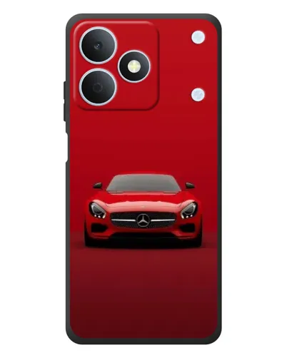 Чехол для Realme Note 80 с картинкой «Красный Mercedes AMG»