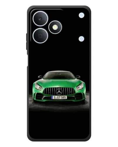 Чехол для Realme Note 80 с картинкой «Mercedes — неоновый лого»