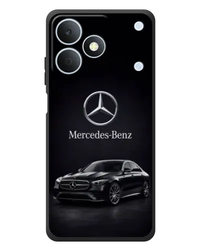 Чехол для Realme Note 80 с картинкой «Mercedes — решетка радиатора»