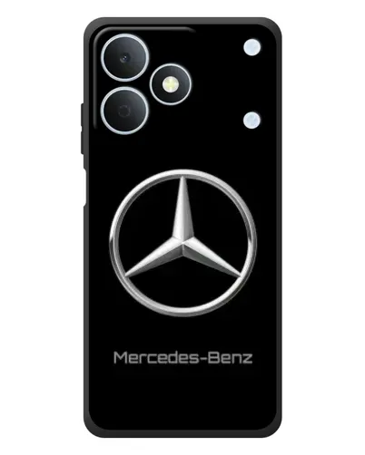 Чехол для Realme Note 80 с картинкой «Mercedes Silver Logo»