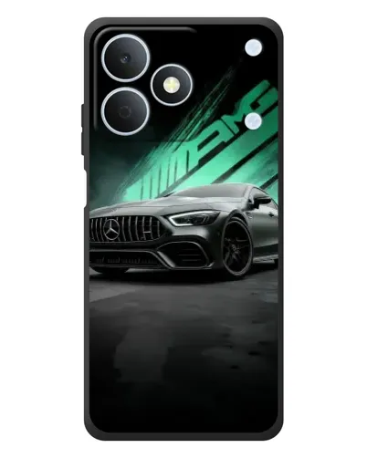 Чехол для Realme Note 80 с картинкой «Темный Mercedes AMG»