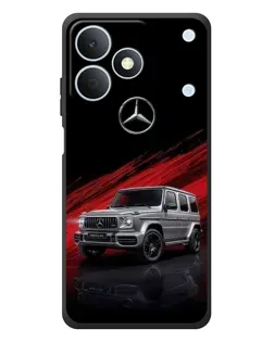 Чехол для Realme Note 80 с картинкой «Mercedes G-Class красный»