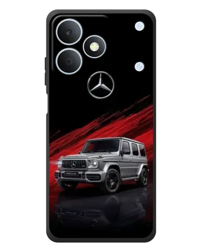 Чехол для Realme Note 80 с картинкой «Mercedes G-Class красный»